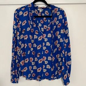 The lucky brand floral blouse